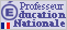 Professeur &agrave; l'Education Nationale